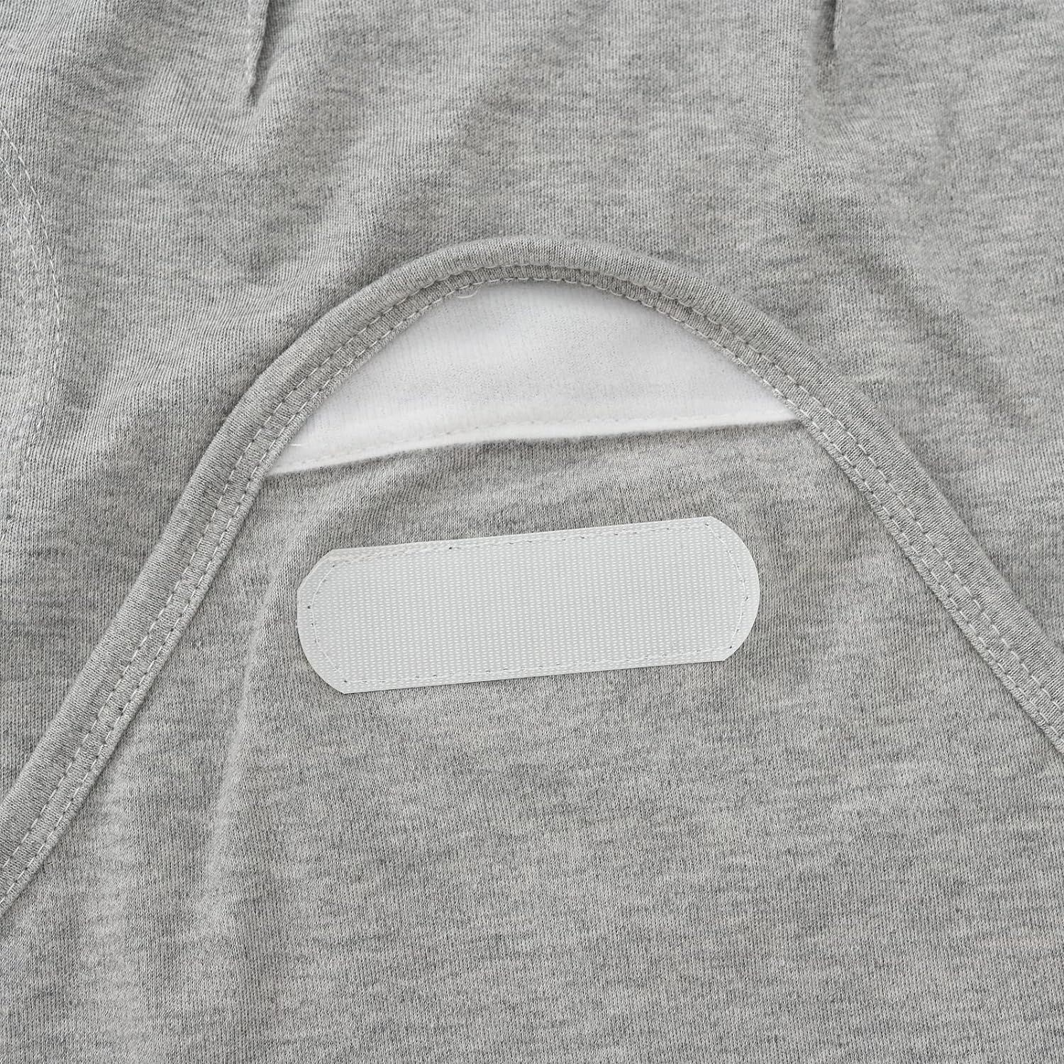 3 X Baby Swaddlers 0-3 Mois (Ensemble Gris) Avec Capuche En ... - 4