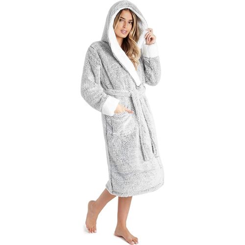 Robe De Chambre Femme-Peignoir En Polaire Femme