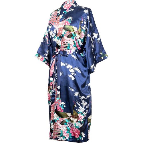 Kimono Paon Femme-Robe Légère|Luxe Abordable 16 Couleurs,Robe De Chambre