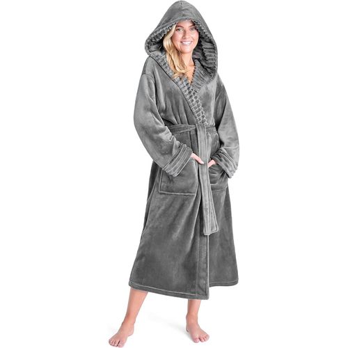 Robe De Chambre Femme-Peignoir Femme En Polaire-Cadeau Femme