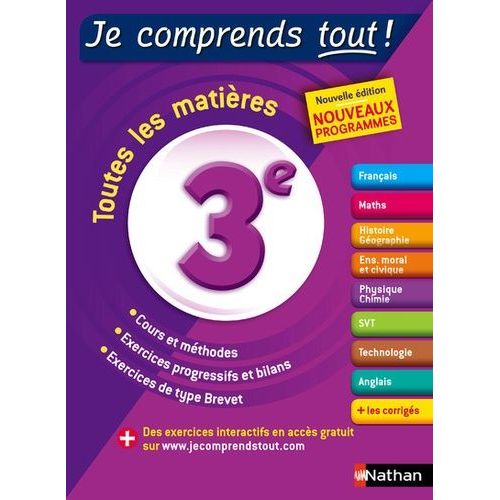 Toutes Les Matières 3e