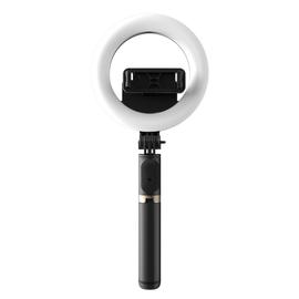 4-Ok Perche Selfie Trépied pour téléphone Portable Selfie Stick Pliable  Trépied Mobile Rotatif Extensible Perche Selfie Bluetooth avec télécommande