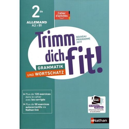 Allemand 2de A2>B1 Trimm Dich Fit! - Cahier D'activités