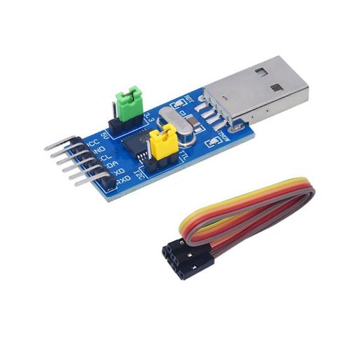 Module Adaptateur USB Vers IIC, Module Adaptateur Convertisseur USB Vers IIC I2C UART, Composants éLectroniques