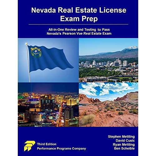 Nevada Real Estate License Exam Prep: All-In-One Review And Testing To Pass Nevada's Pearson Vue Real Estate Exam