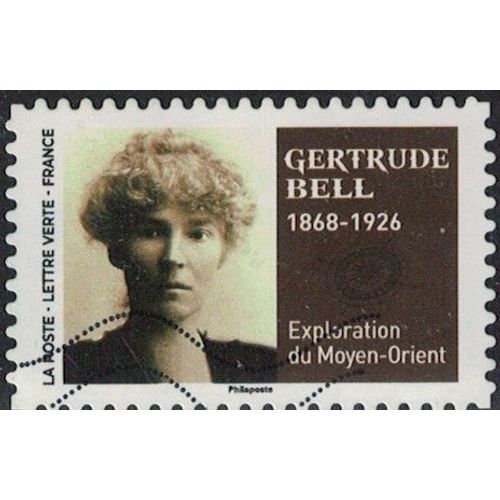 France 2022 Oblitéré Used Grandes Voyageuses Gertrude Bell Exploration Du Moyen Orient