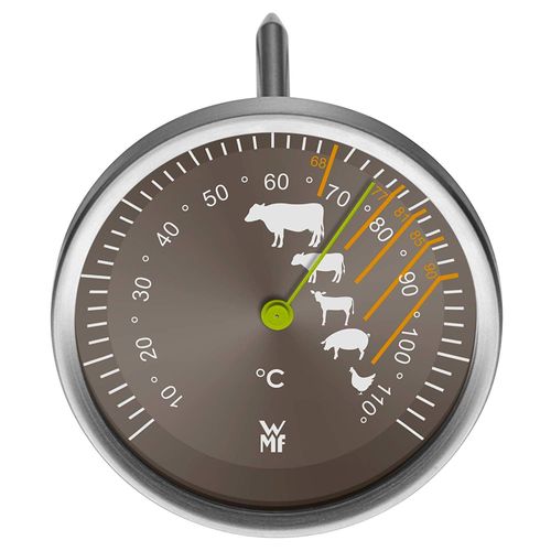 Wmf - Thermomètre Pour Rôtis Scala Acier Inoxydable 13 Cm  - Noir