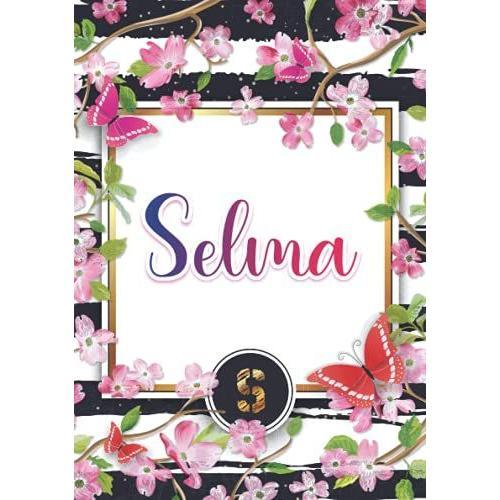 Rosa: Carnet de notes A5 | Prénom personnalisé Rosa | Monogramme : R |  Cadeau d'anniversaire pour fille, femme, maman, copine, sœur  | 120  pages