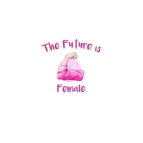 The Future If Female: Notebook Journal, Beautiful Soft Pink Matte Cover | 120 Pages Blank Lined White Paper For Writing: This Perfect Notebook To ... Ruled Pages Measuring 6 X 9 In Size.