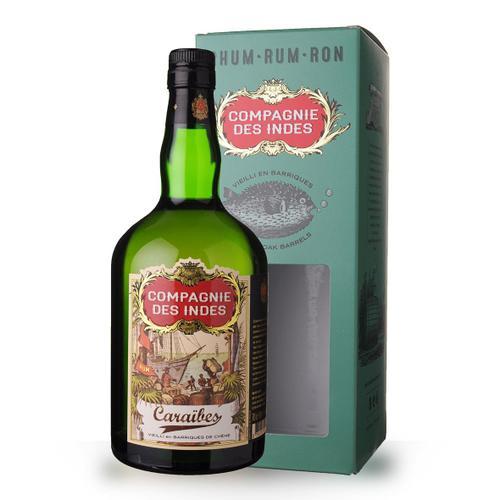 Rhum Compagnie Des Indes Caraïbes 70cl - Etui