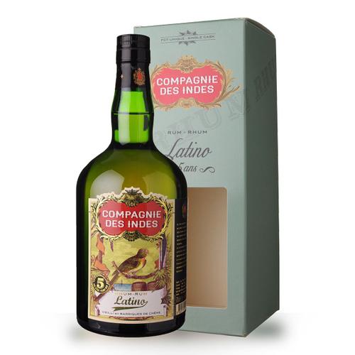 Rhum Compagnie Des Indes Latino 5 Ans 70cl - Etui