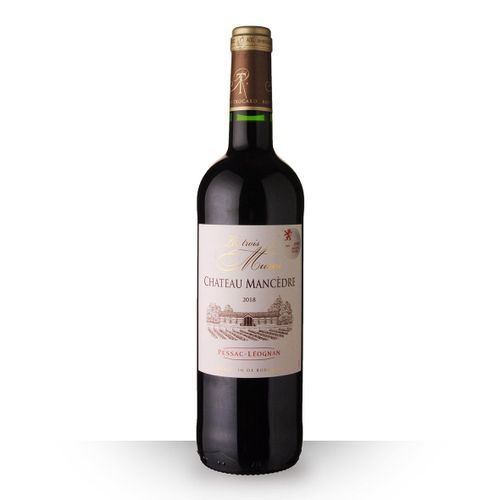 Château Mancèdre Les Trois Muses Pessac-Léognan Rouge 2018 - 75cl