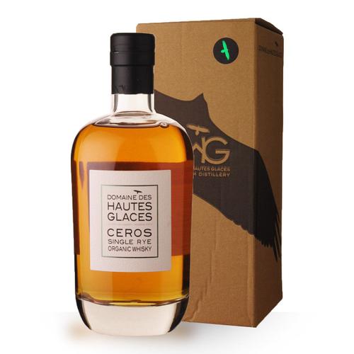 Whisky Domaine Des Hautes Glaces Ceros Single Rye 70cl - Etui