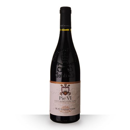 Chapoutier Pie Vi Châteauneuf-Du-Pape Rouge 2017 - 75cl