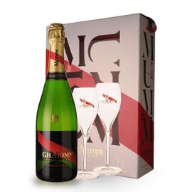 Coffret 2 bouteilles de champagne Lanson à domicile - Smartbox