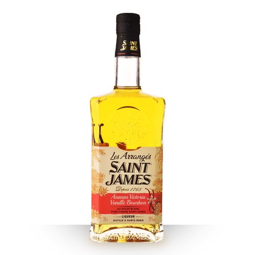 Rhum Saint James Arrangés Ananas Victoria Vanille Bourbon 70cl
