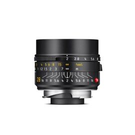 Objectif Leica SUMMICRON-M 28mm f/2 ASPH anodisé noir 2023