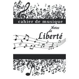 Cahier de Musique - Petits carreaux + pages de 12 portées 