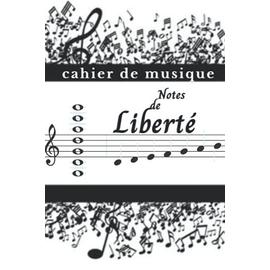 Cahier de musique 12 portées - Cahier de musique A4 standard