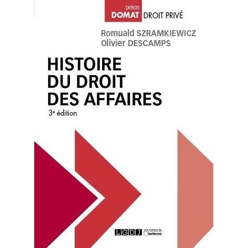 Histoire Du Droit Des Affaires
