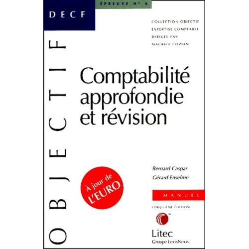 Decf N°6 Manuel De Comptabilité Approfondie Et Révision