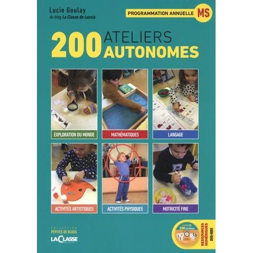 200 Ateliers Autonomes - Programmation Annuelle Ms (1 Dvd)