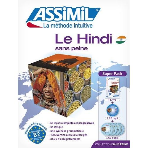 Le Hindi Sans Peine - Avec 4 Cd Audio (1 Cd Audio Mp3)