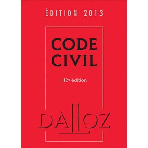 Code Civil 2013