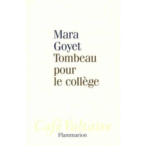 Tombeau Pour Le Collège