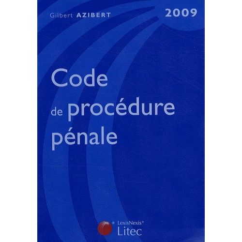 Code De Procédure Pénale 2009