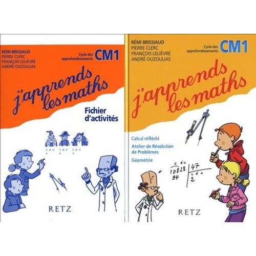 J'apprends Les Maths Cm1 - Pack En 2 Volumes : Manuel + Fichier D'activités