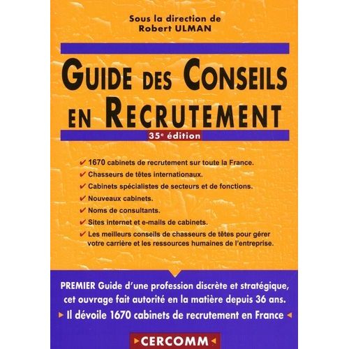 Guide Des Conseils En Recrutement