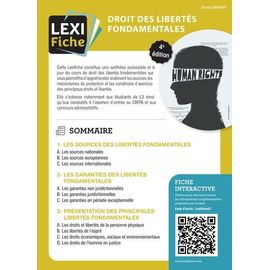 Droit Des Liberté Fondamentales