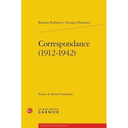 Correspondance (1912-1942)