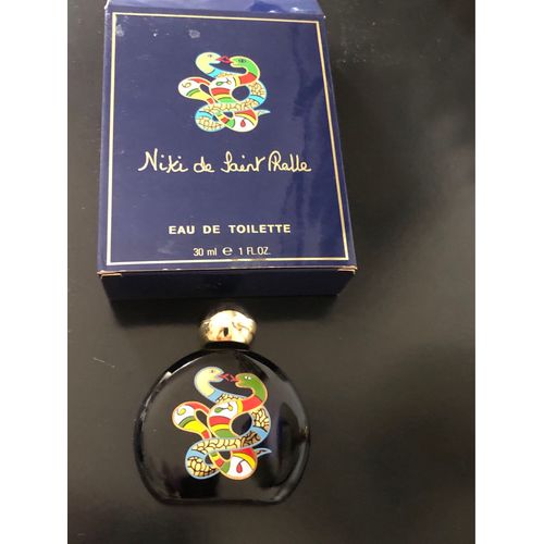 Niki De Saint-Phalle- Eau De Toilette- Flacon Aux Serpents Rare De 30ml - Plein Dans Sa Boîte.
