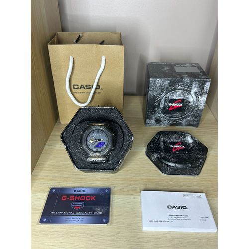 Montre Casio G-Shock Homme Transparent Full Noir