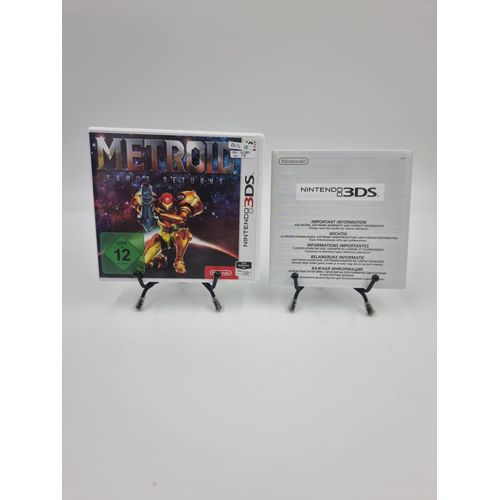 Jeu Nintendo 3ds Metroid Samus Returns En Boite, Complet (Boite De, Jeu Dispo En Fr)