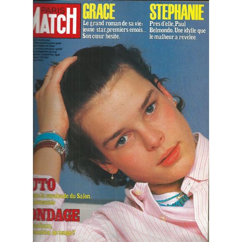 Paris Match 08/01/1982 Stéphanie De Monaco, Jean-Michel Jarre, Muriel Cerf, Jacques-Henri Lartigue,Valérie Kapriski,Claude Brasseur,Nicole Garcia,Pironi,Grace Kelly,Pascal Sevran,La Troupe Du Splendid