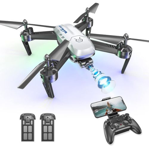 Gps Drone Avec Camera 4k B12 Adulte (Blanc).[W131]-Marque Générale
