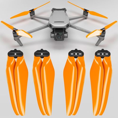 Hélices Stealth Pour Dji Mavic 3-Orange,4 Pièces.[W177]-Marque Générale