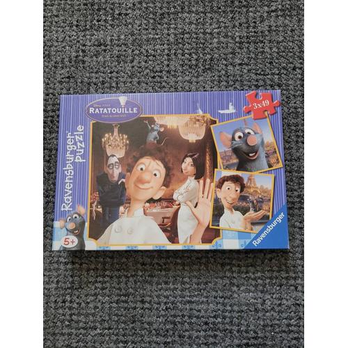Ratatouille Disney - 3 Puzzles De 49 Pièces - Ravensburger
