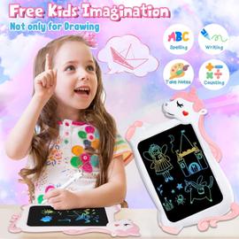 Licorne Jouet Fille Enfant Cadeau - Educative Jeux Jouet Cadeau Fille  Enfant 1 2 3 4 5 + Ans Creatif, Ardoise Magique Tableau Magnetique LCD  Tablette Dessin Graphique Enfant Fille Cadeau Anniversaire en destockage et  reconditionné chez DealBurn