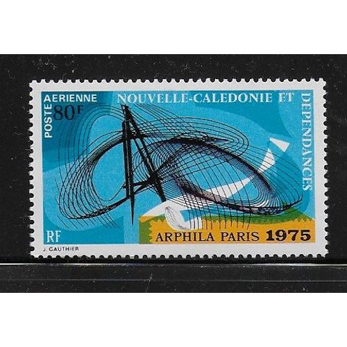 Nouvelle-Caledonie Poste Aerienne 1974 : "Arphila75" : Exposition Philatélique À Paris : Timbre À 80 F. Neuf **