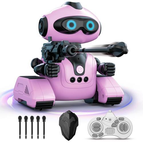 2pcs Robot Jouet Enfant 3 Ans 4in1 Projecteur Ciel Etoile Créatif