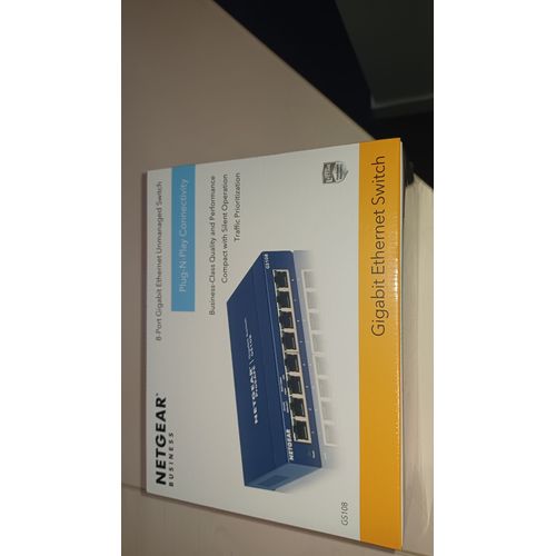 Switch NETGEAR GS108 8 Ports Gigabit