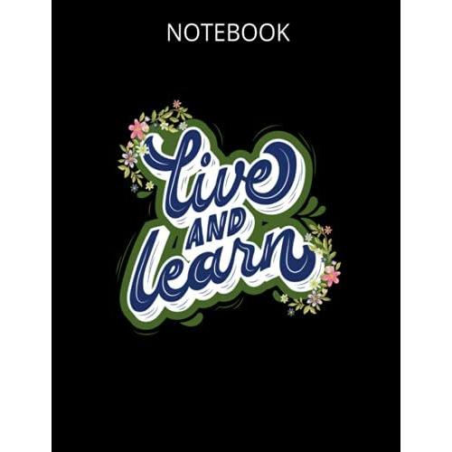 Notebook: Lice And Learn: College Ruled Exercise Book 120 Pages Sized 8.5 X 11 Composition Notebooks