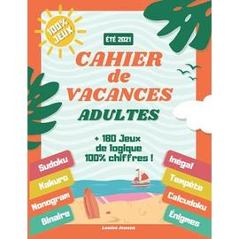 Livre Multijeux pour adultes et séniors - plus de 185 jeux de