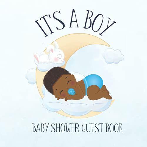 Its A Boy: Guest Book For Baby Shower Boy (African American) | The Perfect Logbook For Newborn Girls With Bonus Gift Tracker