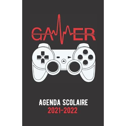 Agenda Scolaire 2021 2022 Gamer: Je Peux Pas Jai Console Est Un Organiseur, Planificateur Journalier (1 Page Par Jour), Planificateur Scolaire (Août ... Scolaire 2021 2022) Couverture Red Gamer