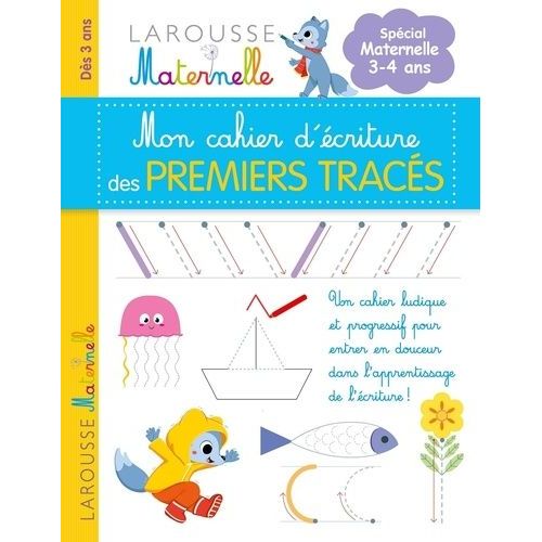 Mon Cahier D'écriture Des Premiers Tracés